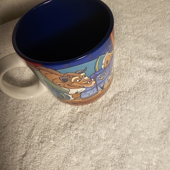 Vintage Disney's Beauty And The Beast Mug Disney Store 1990's - Picture 3 of 5